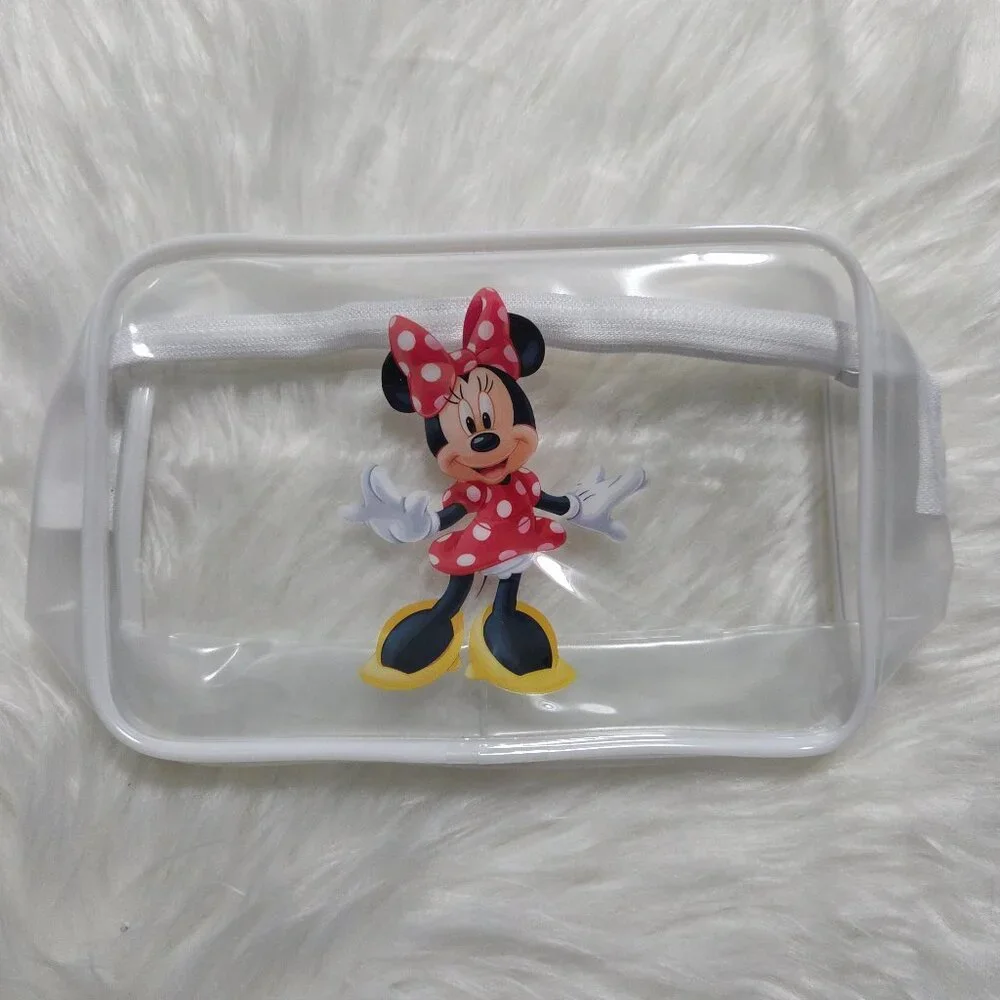 Disney Minnie Mouse Transparent Cosmetic Bag